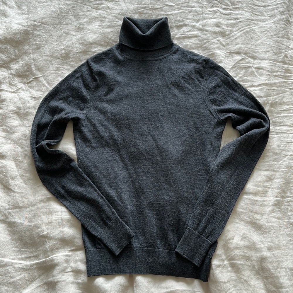 AllSaints Merino Turtleneck Sweater